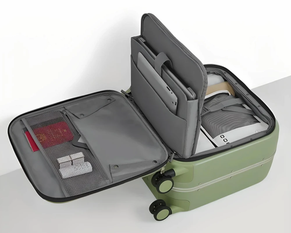 suitcase for international travel